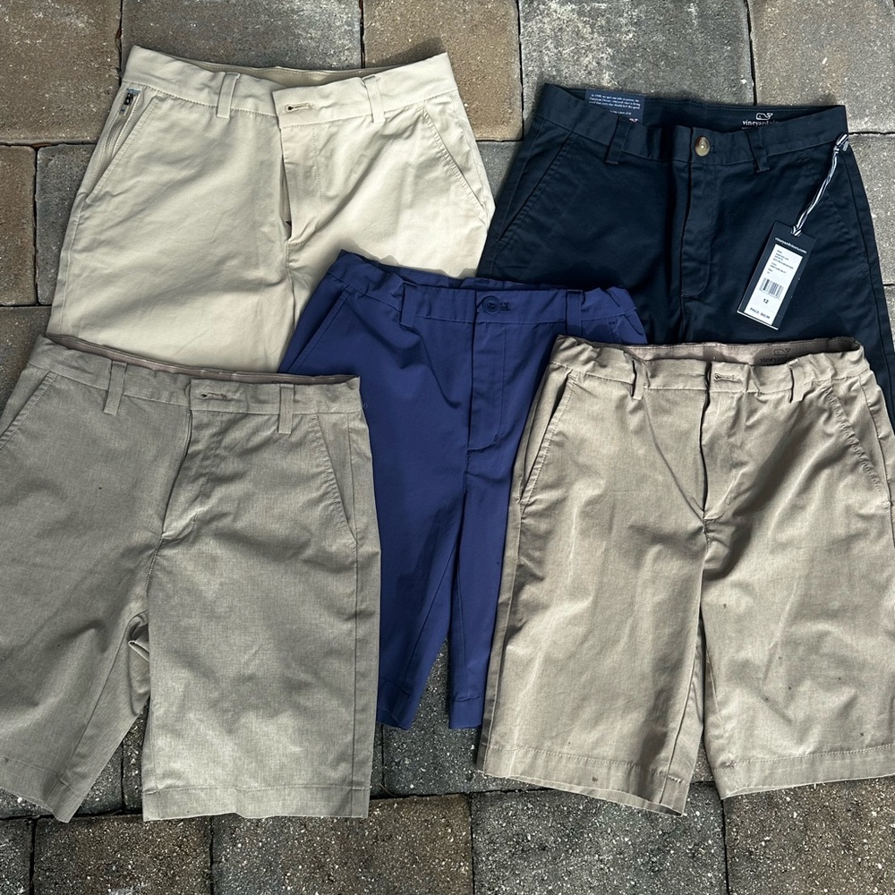 Vineyard Vines Kids Casual Shorts - Beige, Navy, Black